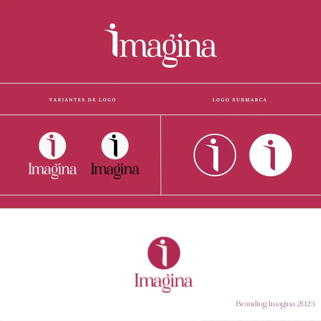 Identidad visual de Espacio Imagina